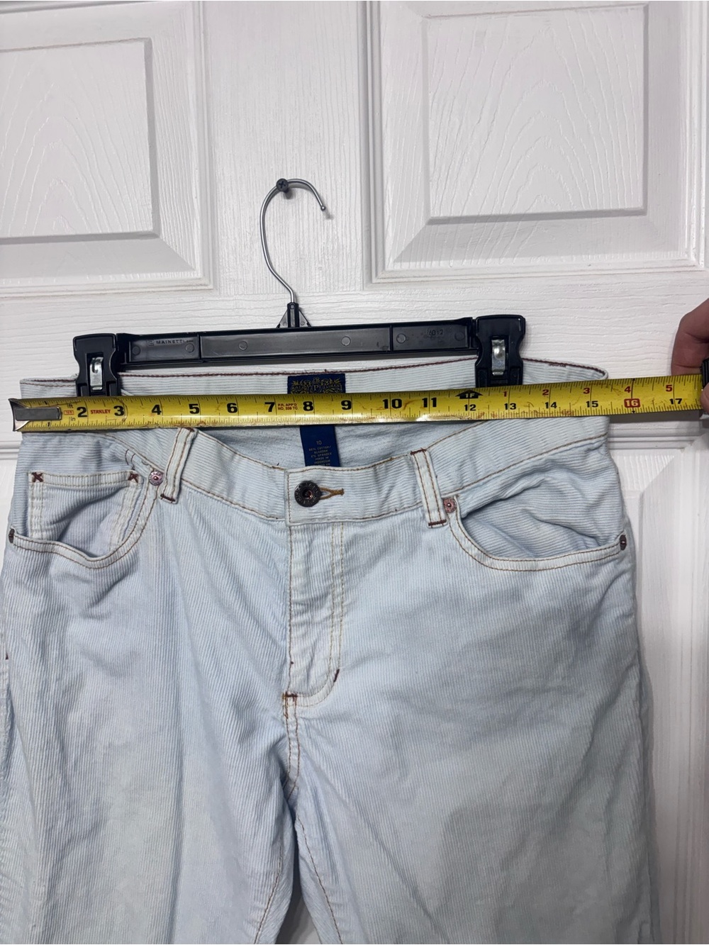 Women's polo Light Blue Jeans - Picture 6 of 7